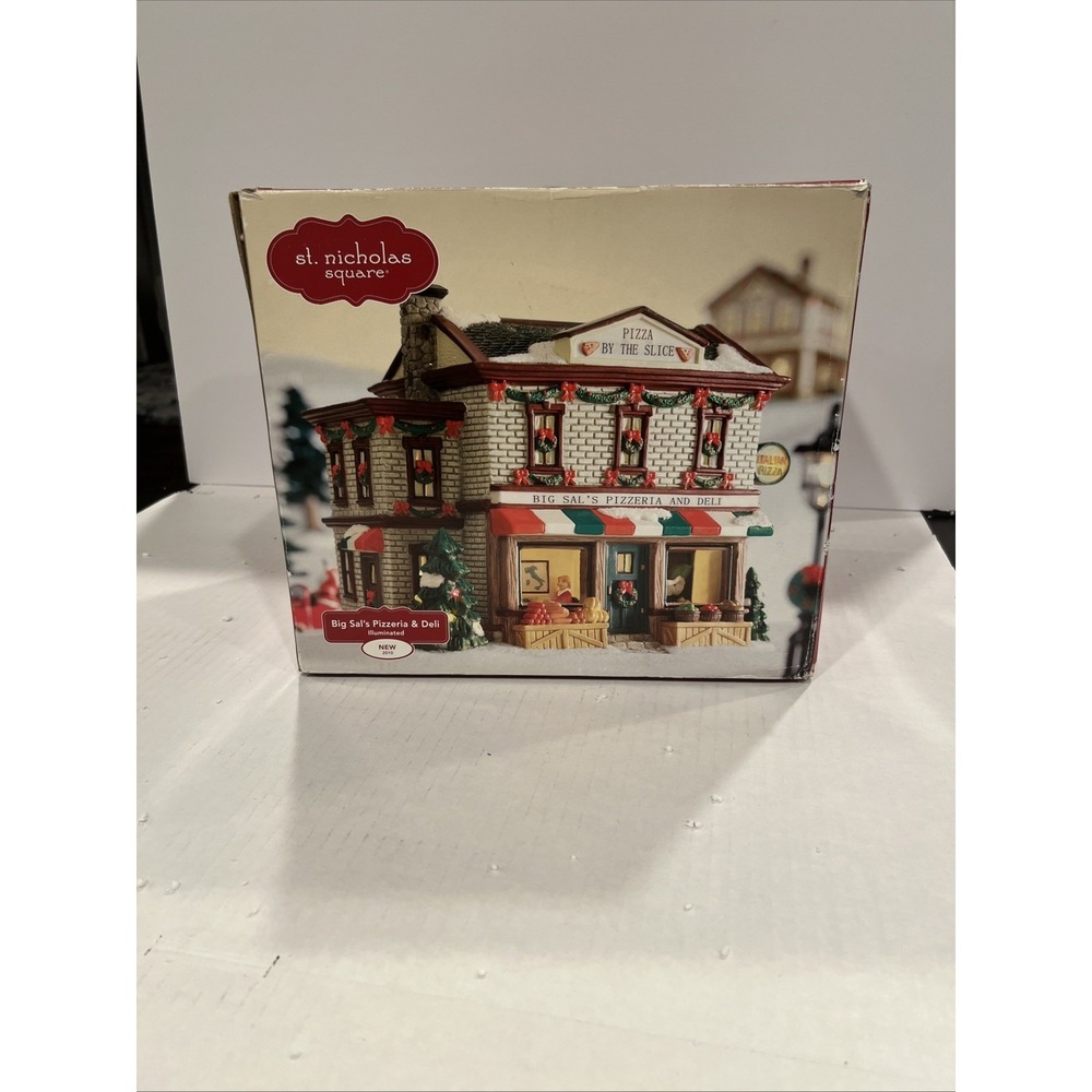 St Nicholas square Big Sal's Pizzeria Deli Village accessory Xmas